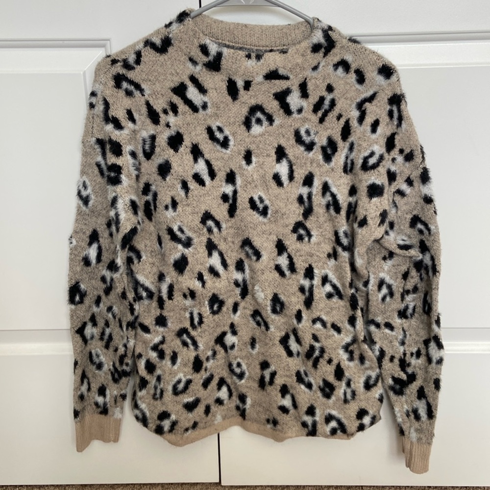 Leopard Print Sweater